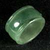 33.11 Ct Natural Green Ring Jade Thailand 8 Sz Unheated