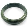 Unheated Gemstone 419.65 Ct. Natural Green Jade Bangle Diameter 63 Mm.