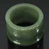48.99 Ct. Captivating Natural Green Ring Jade Size 9.5