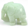 Unheated 65.45 Ct. Lovely Natural White Green Jade Carving Elephant