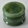 Charming Ring 56.81 Ct. Natural White Green Jade Size 9.5