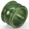 50.67 Ct. Natural Green Jade Ring Size 9.5 From Thailand Unheated