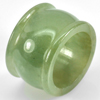Unheated 58.37 Ct. Size 9.5 Natural Green White Jade Ring Thailand Unheated 58.37 Ct. Size 9.5 Natural Green White Jade Ring Thailand