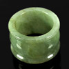 54.46 Ct. Natural White Green Jade Ring Size 9.5 54.46 Ct. Natural White Green Jade Ring Size 9.5