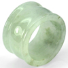 Unheated 49.82 Ct. Size 9.5 Natural Green White Jade Ring Thailand Unheated 49.82 Ct. Size 9.5 Natural Green White Jade Ring Thailand