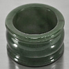 53.46 Ct. Natural Green Jade Ring Size 9 Thailand Unheated