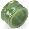 Good Color 50.33 Ct. Natural Green Jade Ring Size 9 From Thailand