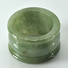 Nice Color 55.57 Ct. Natural Green Ring Jade Size 9 Thailand