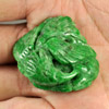 White Green Jade 82.42 Ct. Bird Pendant Size 35 x 30 x 15 Mm. Natural Unheated