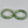 White Green Rings Jade Size 7 Round Shape 27.50 Ct. 2 Pcs. Natural Gems White Green Rings Jade Size 7 Round Shape 27.50 Ct. 2 Pcs. Natural Gems