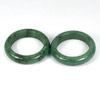 White Green Rings Jade Sz 7.5 Unheated 27.60 Ct. 2 Pcs. Round Natural Gems White Green Rings Jade Sz 7.5 Unheated 27.60 Ct. 2 Pcs. Round Natural Gems