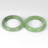 White Green Rings Jade Size 7 Round Shape 24.43 Ct. 2 Pcs. Natural Gemstones White Green Rings Jade Size 7 Round Shape 24.43 Ct. 2 Pcs. Natural Gemstones