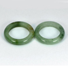 White Green Rings Jade Size 5 Unheated 23.62 Ct. 2 Pcs. Round Natural Gems White Green Rings Jade Size 5 Unheated 23.62 Ct. 2 Pcs. Round Natural Gems