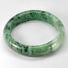Unheated 275 Ct. Natural Gemstone Green Jade Bangle Diameter 55 Mm.
