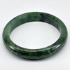 Green Jade Bangle Diameter 63 Mm. 332.63 Ct. Natural Gemstone Unheated