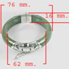 Green Jade Bangle Diameter 62 Mm. with Silver 374.95 Ct. Natural Gemsotne Green Jade Bangle Diameter 62 Mm. with Silver 374.95 Ct. Natural Gemsotne