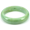 Unheated 368.34 Ct. Natural Gem Green Jade Bangle Diameter 59 Mm. From Thailand