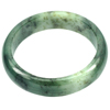 Unheated 367.34 Ct. Natural Gem Green Color Jade Bangle Size 73 x 59 x 16 mm.