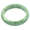 Unheated 286.12 Ct. Natural Gemstone Green Jade Bangle Diameter 55 mm.