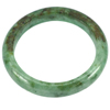 Unheated 339.19 Ct. Diameter 61 mm. Natural Gemstone Green Color Jade Bangle