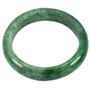 Unheated 296.68 Ct. Diameter 57 mm. Natural Gemstone Green Jade Bangle