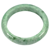 Green Jade Bangle Diameter 56 mm. 316.06 Ct. Natural Gemstone Unheated