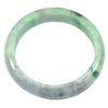 Unheated 414.02 Ct. Natural Gemstone Multi-Color Jade Bangle Diameter 63 mm.