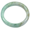 Unheated 332.46 Ct. Natural Gemstone Multi-Color Jade Bangle Size74 x 59 x 15mm.