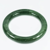 Green Jade Bangle Diameter 60 Mm. Round Cabochon Natural Gemstone 426.78 Ct.