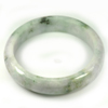 Green Jade Bangle Size 82 x 62 x 16 Mm. 360.68 Ct. Natural Gemstone Unheated