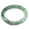 Green Jade Bangle Diameter 55 Mm. 237.54 Ct. Natural Gemstone Unheated