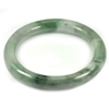 Green Jade Bangle Size 77x57x10 Mm. 276.22 Ct. Natural Gemstone Unheated