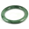 Green Jade Bangle 219.51 Ct. Size 73 x 52 x 8 Mm. Natural Gemstone Unheated