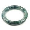 Multi Color Jade Bangle Size 72x51x10 Mm. 283.73 Ct. Unheated Natural Gemstone