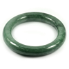 Green Jade Bangle Size 73x51x11 Mm. Natural Gemstone Unheated 306.27 Ct.