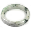 Multi-Color Jade Bangle Size 80x60x14 Mm. 366.03 Ct. Natural Gemstone Unheated