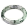 Multi-Color Jade Bangle Size 80x60x13 Mm. 313.93 Ct. Natural Gemstone Unheated