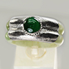 Natural Genuine Burmese Jade 38.99 Ct. Ring Diameter With Silver Jade Size 8.5
