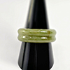 Natural Gemstone 26.30 Ct. Green Color Jade Ring Size 9 Unheated From Thailand