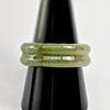 Natural Gemstone 25.01 Ct. Green Color Jade Ring Size 9 Unheated From Thailand