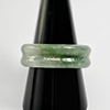 Natural Gemstone 28.21 Ct. Green Color Jade Ring Size 9 Unheated From Thailand
