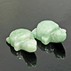Natural Genuine Multi Color Jade 50.69 Ct. 2 Pcs Turtle Carving Shape
