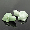 Natural Genuine Multi Color Jade 48.61 Ct. 2 Pcs Turtle Carving Shape