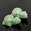 Natural Genuine Multi Color Jade 49.83 Ct. 2 Pcs Turtle Carving Shape