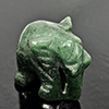 Natural Multi Color Jade 58.45 Ct. Elephant Carving Shape 17 x 28 Mm Gemstone
