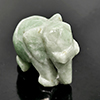 Natural Multi Color Jade 74.11 Ct. Elephant Carving Shape 18 x 29 Mm Gemstone