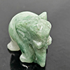 Natural Multi Color Jade 63.09 Ct. Elephant Carving Shape 18 x 29 Mm Gemstone