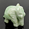 Natural Multi Color Jade 64.32 Ct. Elephant Carving Shape 17 x 29 Mm Gemstone