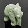 Natural Multi Color Jade 53.05 Ct. Elephant Carving Shape 17 x 28 Mm Gemstone
