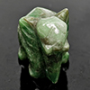 Natural Multi Color Jade 59.25 Ct. Elephant Carving Shape 17 x 29 Mm Gemstone